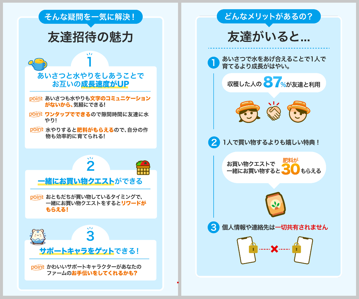 カウシェファーム友達招待の魅力